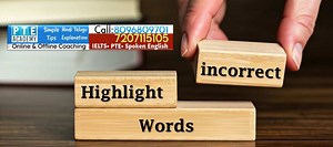 Free Listening Highlight incorrect words practice