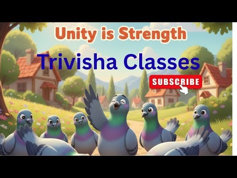 Unity is Strength | Pigeons Story | Moral Story for Kids #UnityIsStrength#PigeonsStory#MoralStory