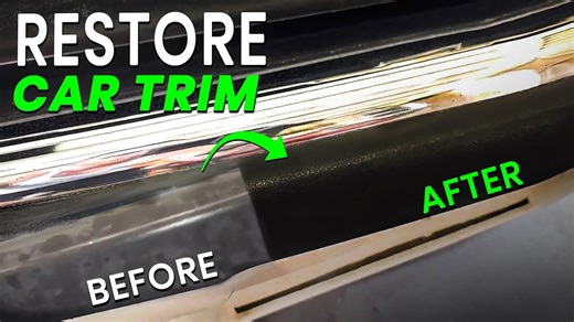 How to restore your car's trim fast
