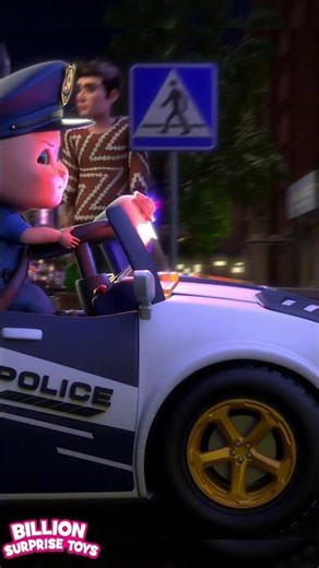 Baby Police in Action! #CartoonHeroes #DuskAndBella #WhiskerTheCat #TeamBabyPolice