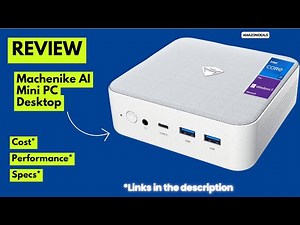 Machenike AI Mini PC Desktop Review | Intel Core i7-13620H, 64GB DDR5 RAM, 4TB SSD, Dual 4K Support