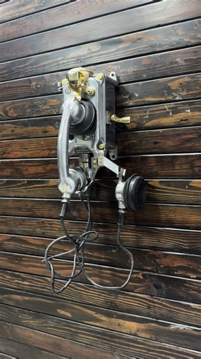 Elevate your decor with this vintage marine wall phone made of aluminum and brass 🌊⚓ Perfect for naval enthusiasts and history buffs! #VintageDecor #Maritime #Nautical #HomeAccents #HistoryBuff https://ebay.us/p3uLrx