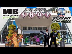 MIB Gear Shop Tour: Explore the Ultimate Destination for MIB Agents at Universal Studios [4K]