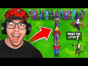 100 Player "TG says" in Fortnite!