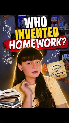 Who invented Homework? Shockingly truth?😰😨
