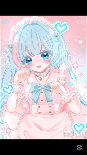 【10日目】メイド服‪🫰🏻💕#イラストメイキング #イラスト #メイド服 #illustration #shorts