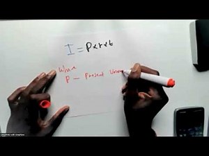 Financial Mathematics, Simple Interest rate and formula/Equation, DSC1630, DSC1520, QMI1500, BNU1501