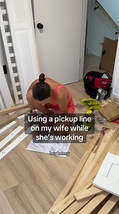 12K views · 150 reactions | using a pickup line on my wife while she’s working #shorts #asmr #relax #funnyvideos #funnyvideo #VIRAL #FUUNYCOUPLE #fypシ #sexy #sexygirl #hotgirl #reels #reelsfb #facebookreels | Sam and Monica | Facebook