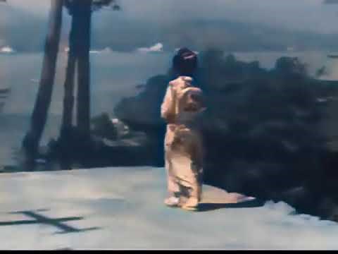 [戦前] 厳島神社を散策する原節子（AIカラー）| 昭和12年の映画「新しき土」より