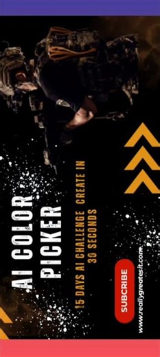 “Build AI Color Picker in 30 Seconds | HTML + JavaScript Project 🔥”