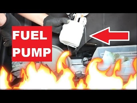 Nissan Sentra FUEL PUMP installation (complete tutorial)