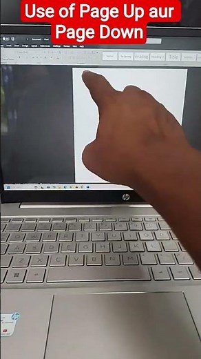 Use Of Page up And Page Down Key || #computer #keyboard #laptopvspc #windows