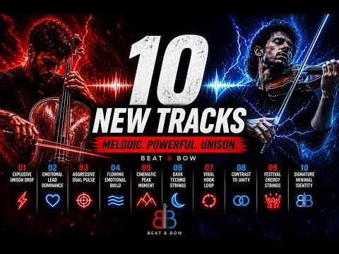 10 Melodic Techno Drops (Cello & Violin Unison)