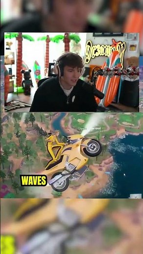 Clix SHOWCASES THE NEW SURF MECHANIC IN CHAPTER 7..? 🌊 #fortnite