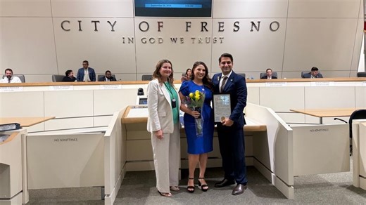 Fresno City Council honors FOX26 reporter, Sophia Lesseos Day