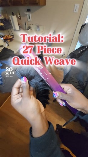 Traveling Hair Stylist | LICENSED | Tutorial: 27 Piece Quick Weave. Follow To Learn How To Do Hair. SAVE AND TRY FOR LATER. Call 301-485-9298 for your next appointment.... | Instagram