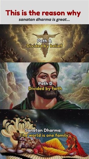 Sanatan Dharma: The Path That Unites All Humanity 🌍✨ #shorts #trending #sanatandharma #ytshorts