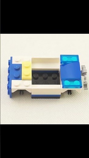 How to Build a LEGO Police Car Cheap & Fast #shorts #legopolice