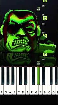 READY FOR RUMBLES - PH0NK1DD Chase Theme Forsaken OST (Easy Piano Tutorial)