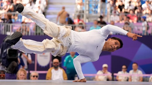 US b-boy medals in Olympic debut of breaking