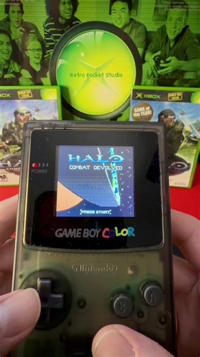 Halo Combat Evolved on GameBoy Color