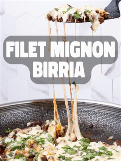 We tried something that’s never been done before... BIRRIA IN A PAN! 👀🔥 And we didn’t stop there. We’re making Quesabirria Tacos with Filet Mignon! 🌮🥩 Crispy, cheesy, packed with flavor, and made with tender filet mignon for a seriously Dan-Good twist on birria tacos. 🛒🔥We’re using Dan-O’s Tac-O Birria, and you can grab yours NOW at @Walmart and Walmart.com If you love quesabirria tacos, filet mignon tacos, or you’re looking for a birria taco recipe with a little something different, you’r