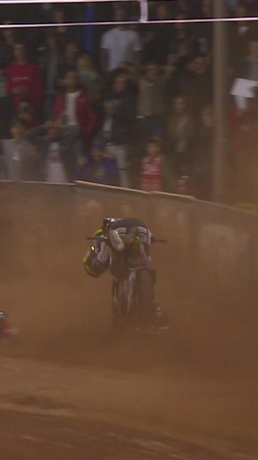 OOOF 😵😵 #HesOkay Fredrik Lindgren walked away from a heavy spill at @Speedway GP #speedway #motorsport #crash #foryou #fyp #monsterenergy