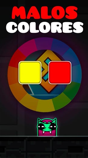 You don't know how to combine colors in Geometry Dash