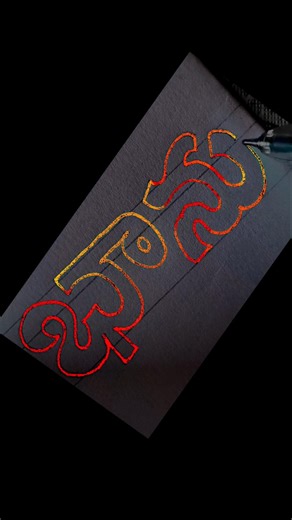 Easy Modern Calligraphy Tutorial for Beginners #Calligraphy #HandLettering #BrushLettering