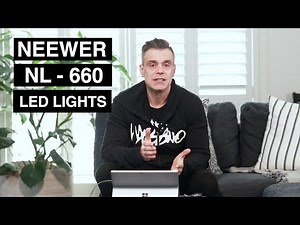 Neewer NL 660 LED Video Lights - Demo and Review