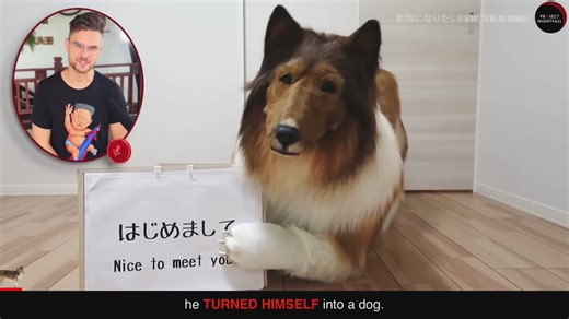 The man who turned himself into a dog