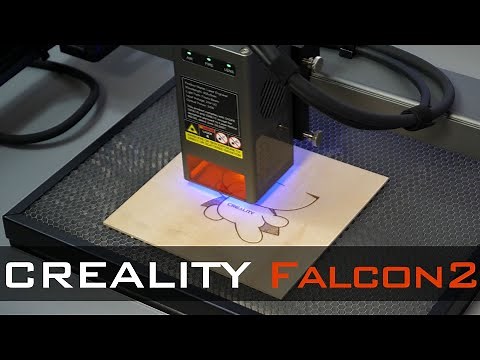 Laser Everything! Creality Falcon2 Review & Setup Guide with LightBurn Software