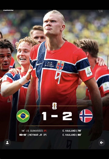 Norway stuns Brazil 2-1 to reach 2026 World Cup quarterfinals