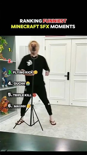 Ranking Funniest minecraft SFX moments 💀👺