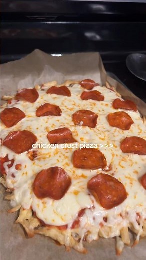 chicken crust pizza!