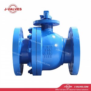 [Hot Item] API6d 6inch 300lb A216 Wcb Fire-Safe Flange Ball Valve