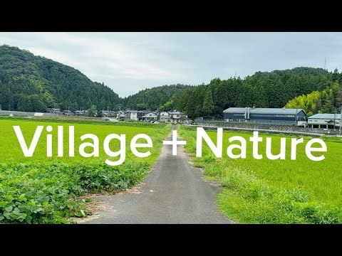 Japan Countryside Nature & Village Life 🌿 | Peaceful Rural Japan Scenery