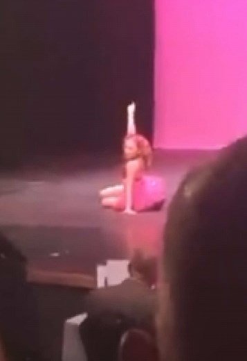Audience view from Kenzies solo “superstar” enjoy! #dancemoms #kenzieziegler #solo
