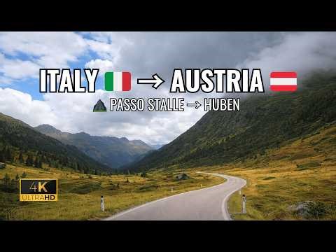 The Lake at 2052m on the Italy–Austria Border 🇮🇹 🇦🇹 | Passo Stalle 🏔️ | 4K