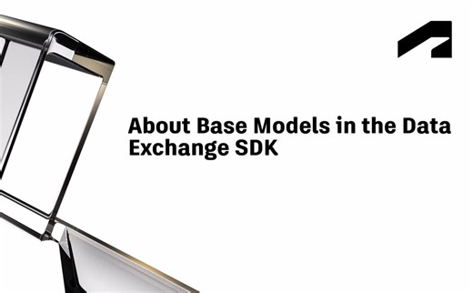 About base models in the Data Exchange SDK | Autodesk