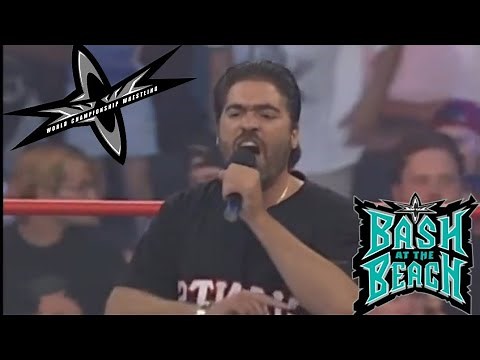 The Infamous Vince Russo shoot promo on Hulk Hogan - Bash at the Beach 2000. See link for new video