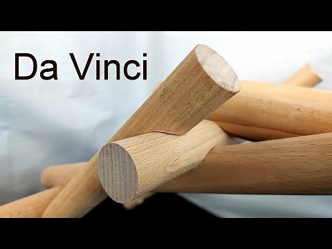 Let's Build Step by Step the Self-Supporting Bridge of Leonardo Da Vinci