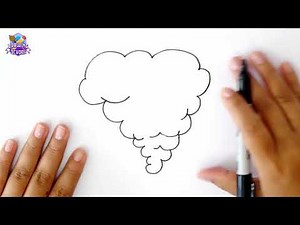How to DRAW a SMOKE? 💨 Drawing a SMOKE Step by Step 💨