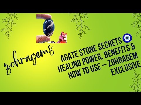 Agate Stone Secrets 🧿 | Healing Power, Benefits & How to Use – Zohragem Exclusive