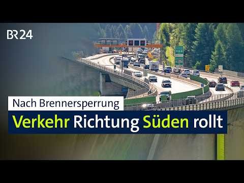 Reiseverkehr: Der Tag nach der Brenner-Sperrung | BR24