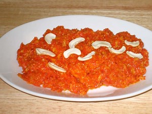 Gajar ka Halwa (Carrot Halwa)