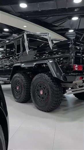 Mercedes built a 6x6 monster, and it's insane. #luxury #g63 #g63,#LuxuryMindset,#Wealth,#Motivation