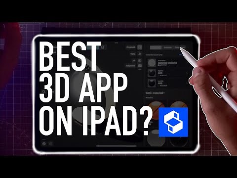 is this the BEST 3D MODELING APP ON IPAD? -Architecture Student