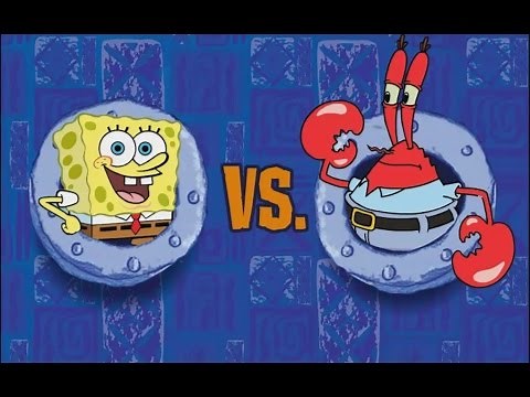 SpongeBob SquarePants: Typing Tournament Round 3 SpongeBob vs. Mr. Krabs