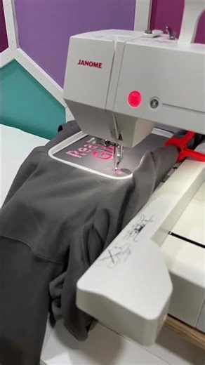 Custom Embroidery on a Sweatshirt | Using My Embroidery Platform